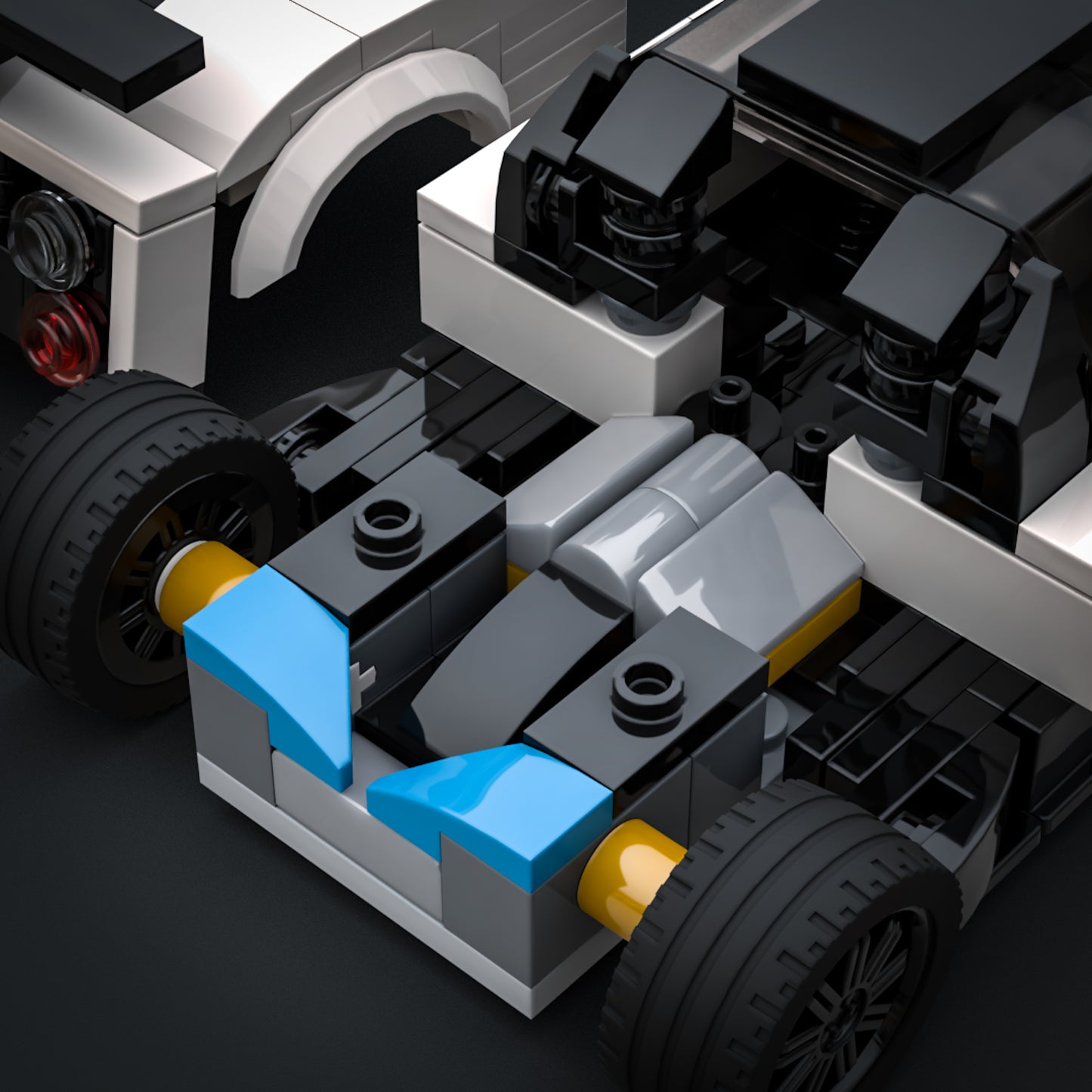 Inspired by Pagani Zonda Cinque - GoBricks LIMITED KIT