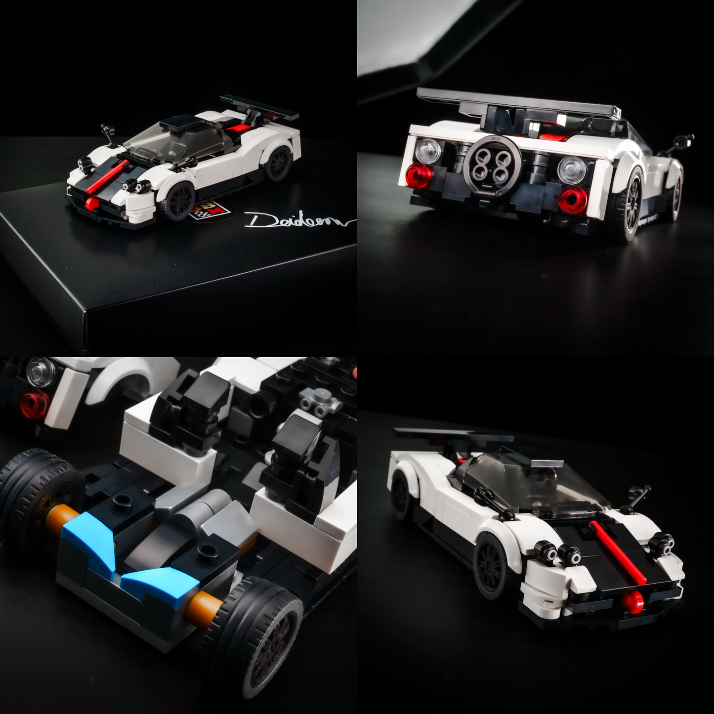 Inspired by Pagani Zonda Cinque - GoBricks LIMITED KIT
