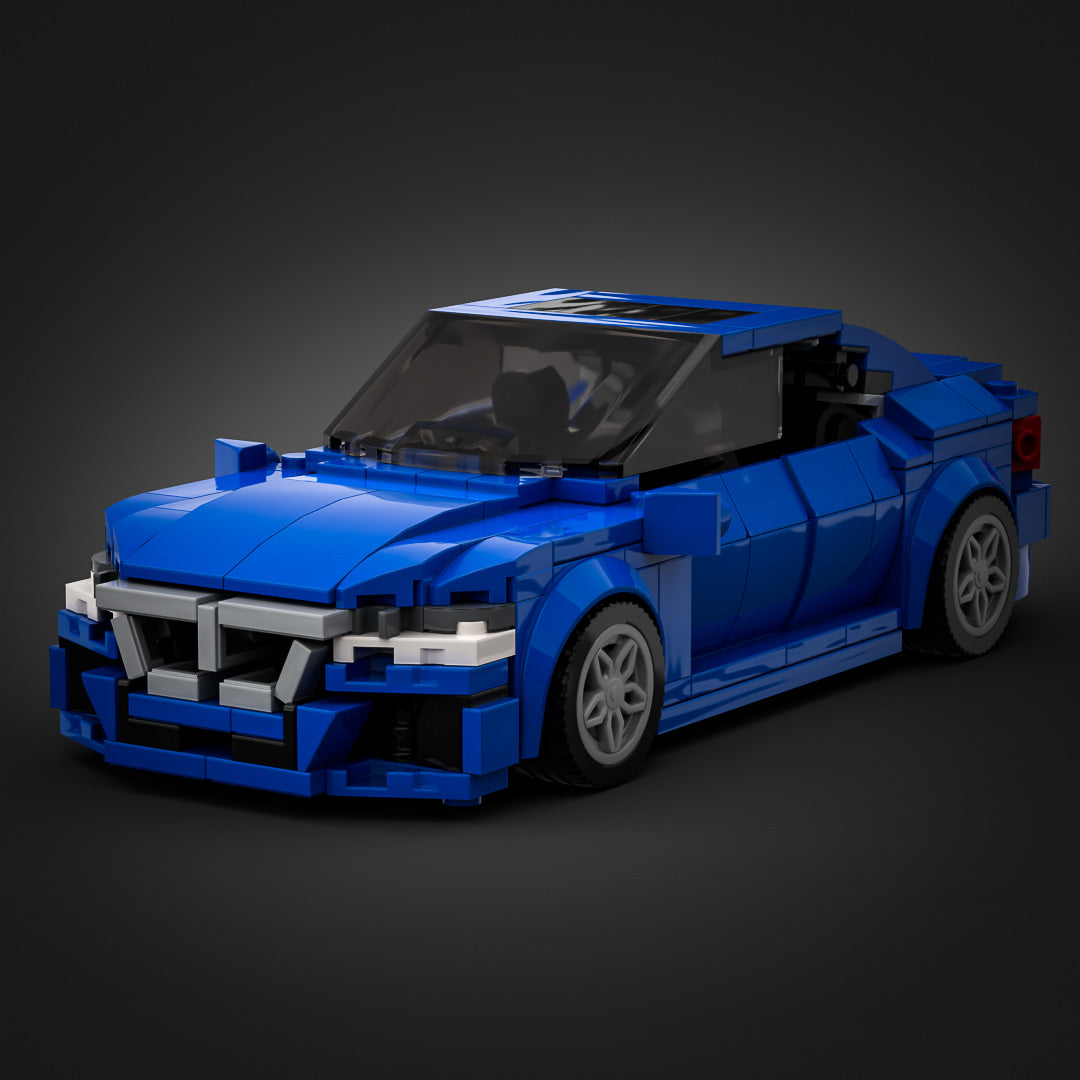 Inspired by BMW 3 Series - Blue (instructions)