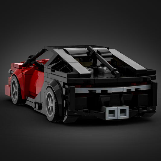 Inspired by Bugatti Chiron - Red & Black (instructions)