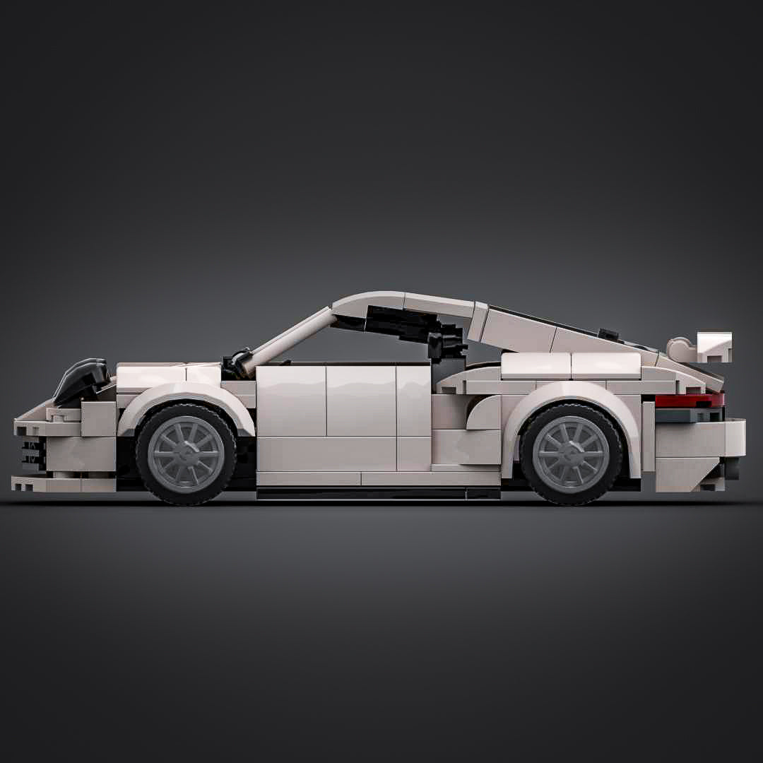 Inspired by Porsche 992 Turbo S - White (instructions)