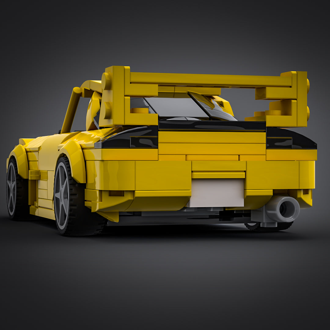 Inspired by Mazda RX7 - Yellow (instructions)