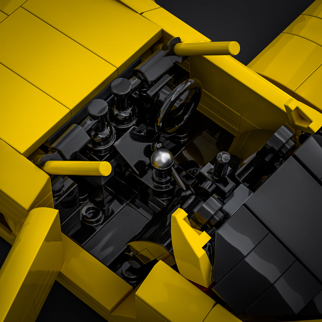 Inspired by Mazda RX7 - Yellow (instructions)