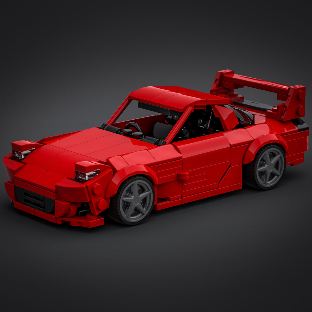 Inspired by Mazda RX7 - Red (instructions)