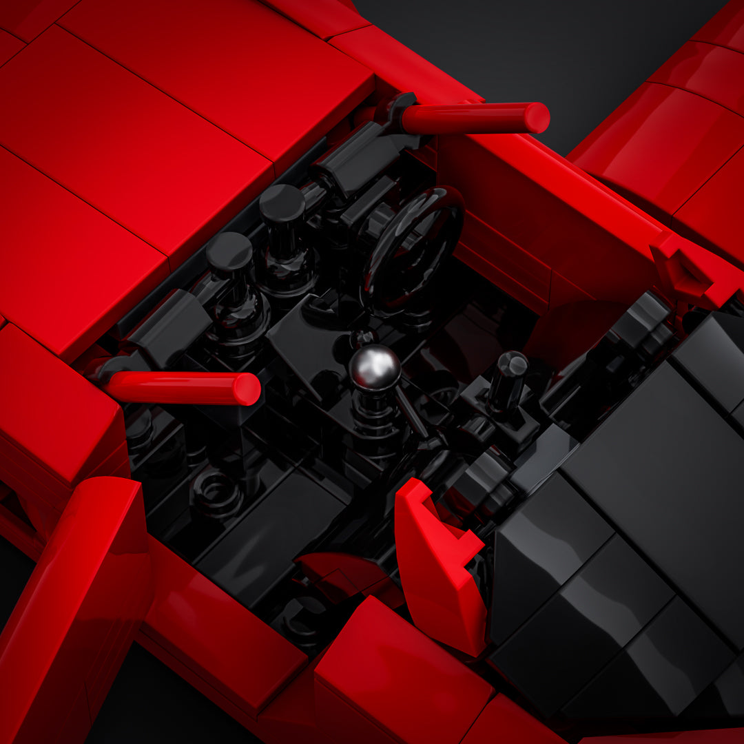 Inspired by Mazda RX7 - Red (instructions)