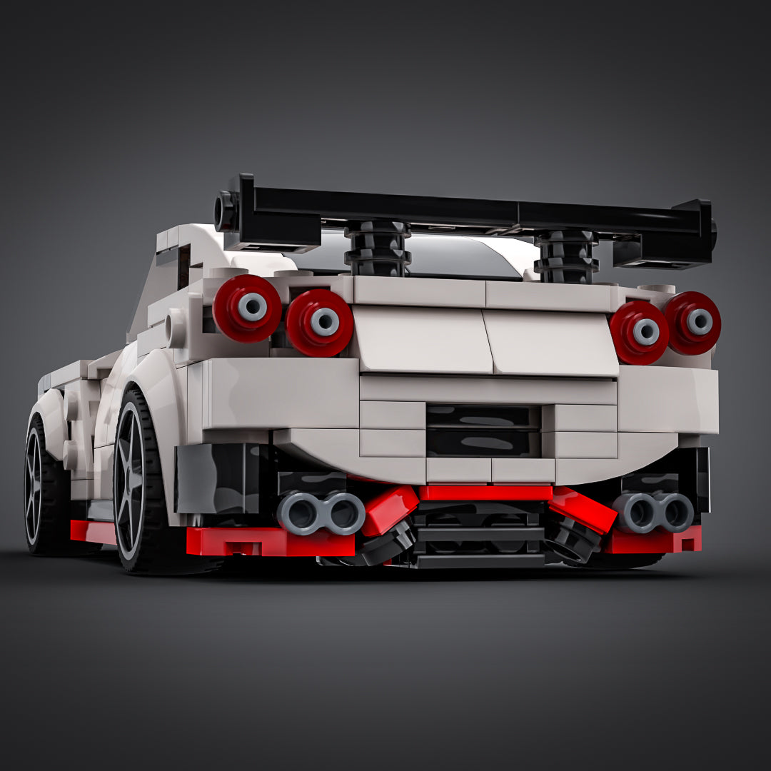Inspired by Nissan R35 GTR - White (instructions)