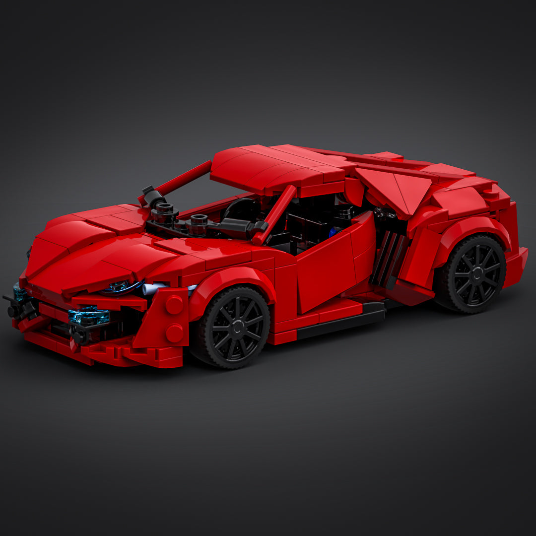 Inspired by Lykan HyperSport - Red (instructions)