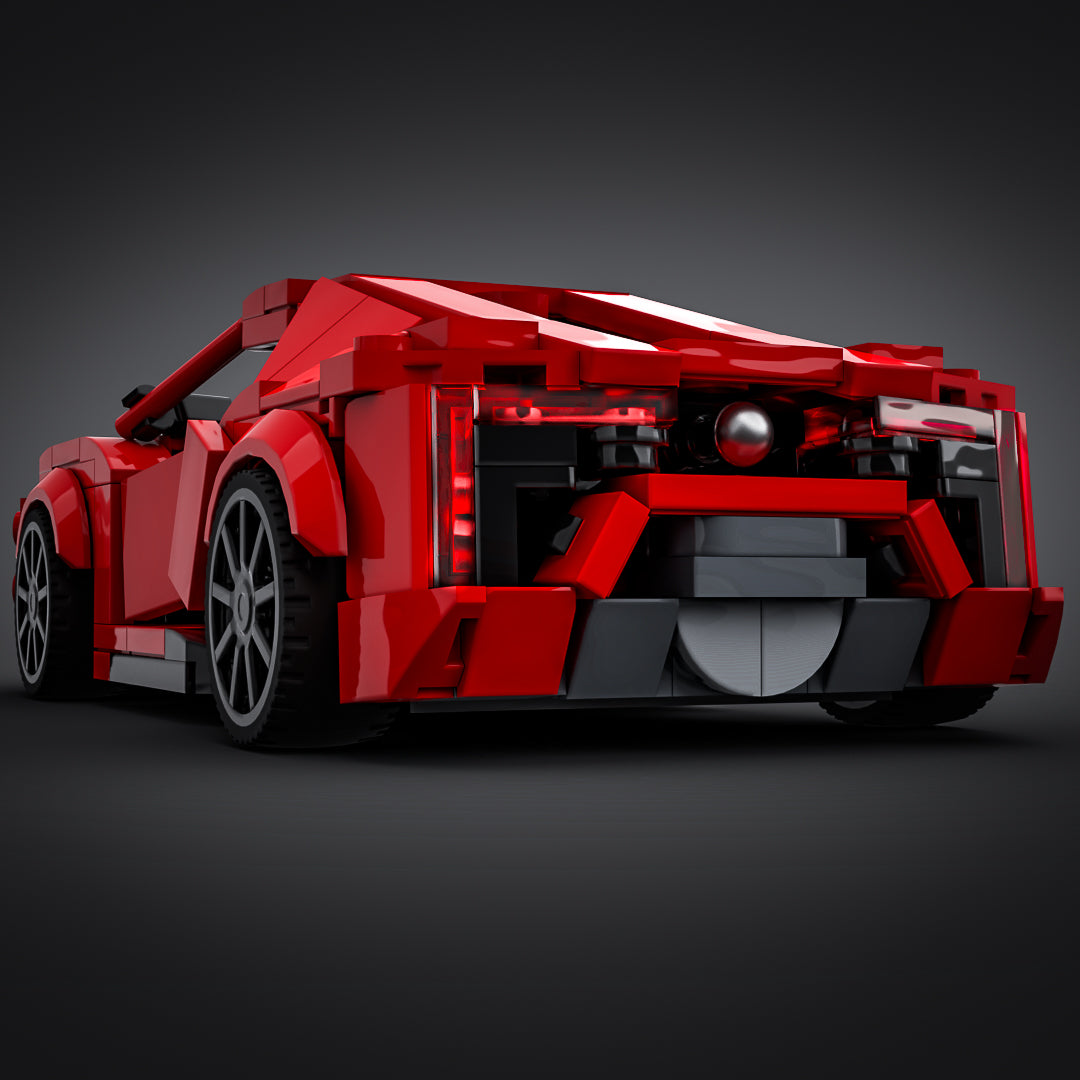Inspired by Lykan HyperSport - Red (instructions)
