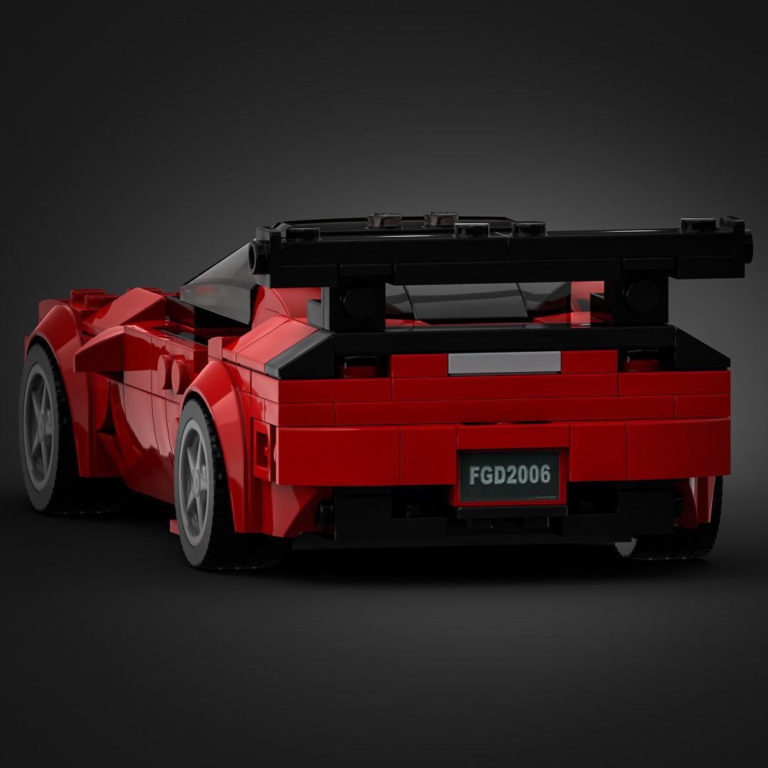 Inspired by Mazda RX7 (based on set 76895 Ferrari F8 Tributo)
