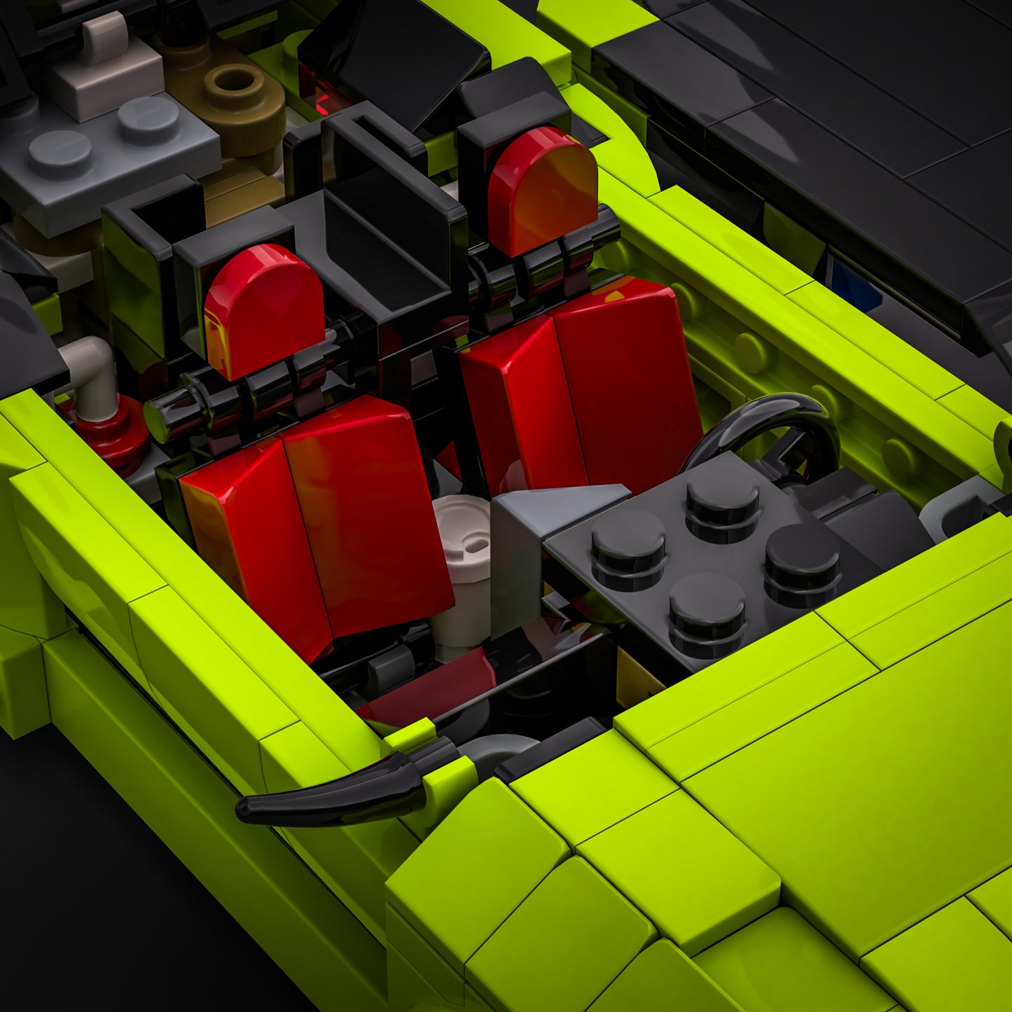 Inspired by Audi RS6 (Based on Set 77237 Dodge Challenger SRT Hellcat)