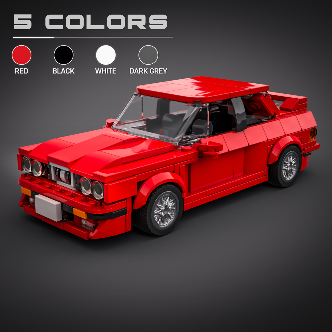 Inspired by BMW E30 M3 (instructions Color Bundle)
