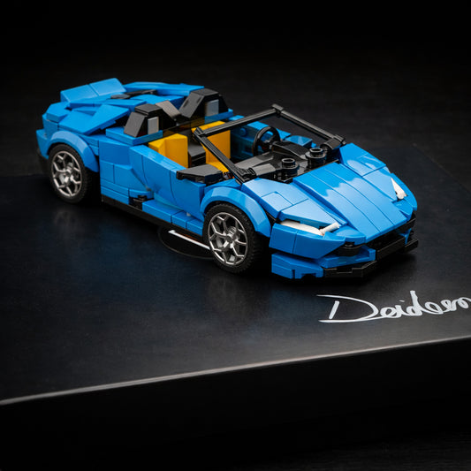 Inspired by Lamborghini Huracan EVO Spyder - GoBricks LIMITED KIT