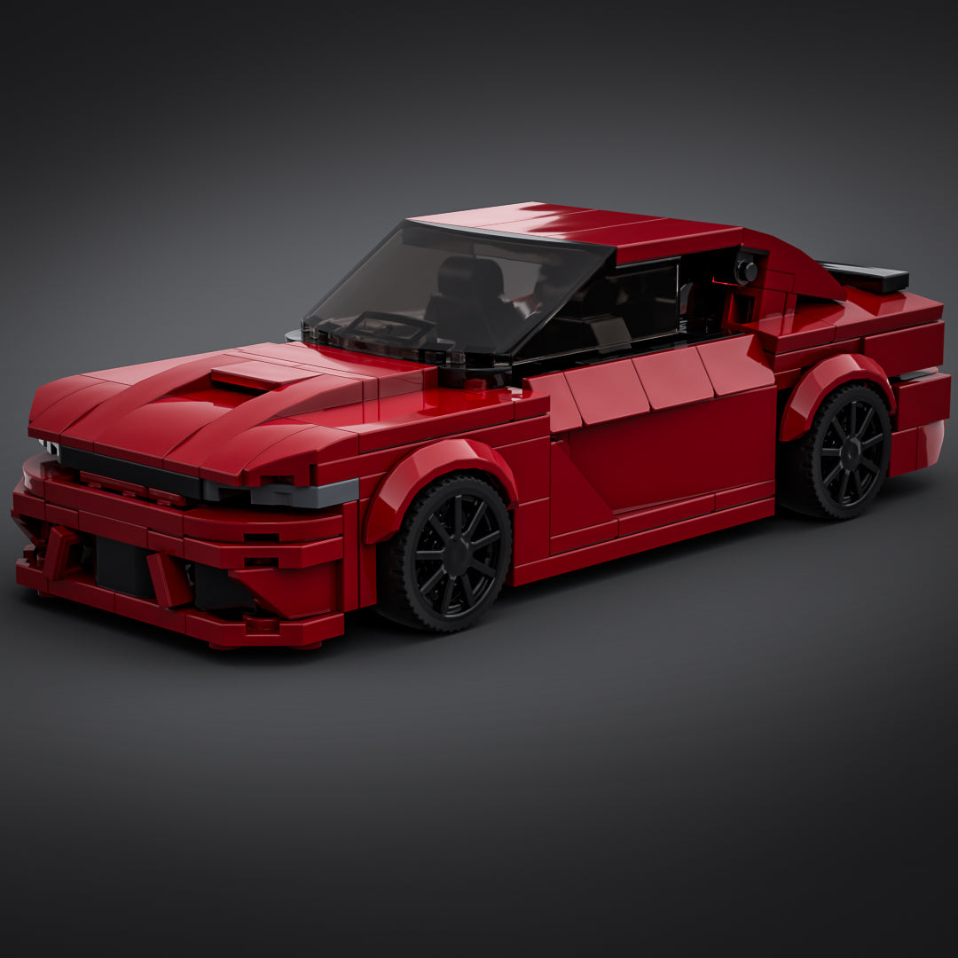 Inspired by Dodge Charger - Dark Red (instructions)