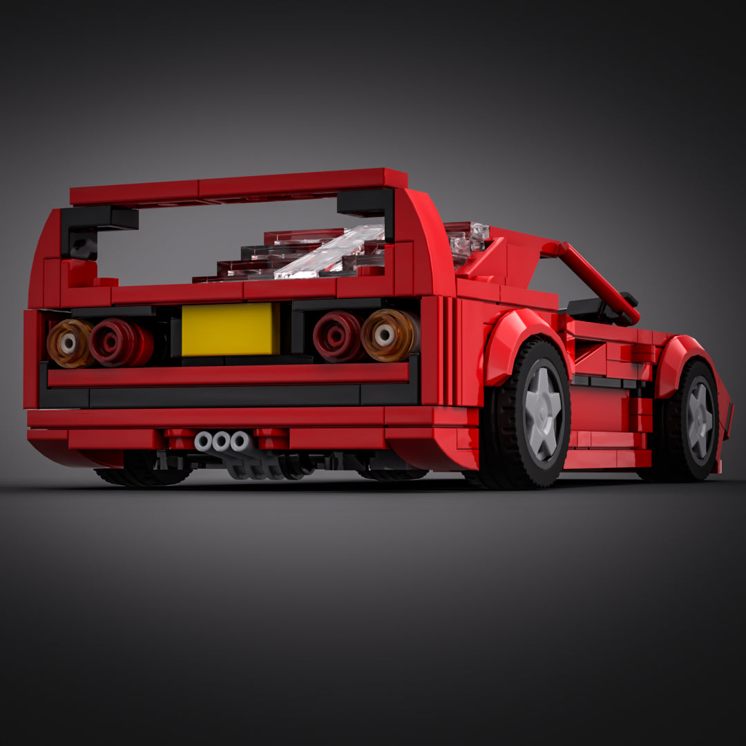 Inspired by Ferrari F40 - Red (instructions)