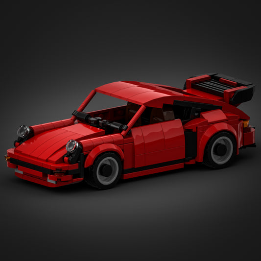Inspired by Porsche 930 Turbo - Red (Kit)