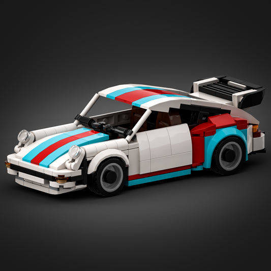 Inspired by Porsche 930 Turbo - Martini (Kit)