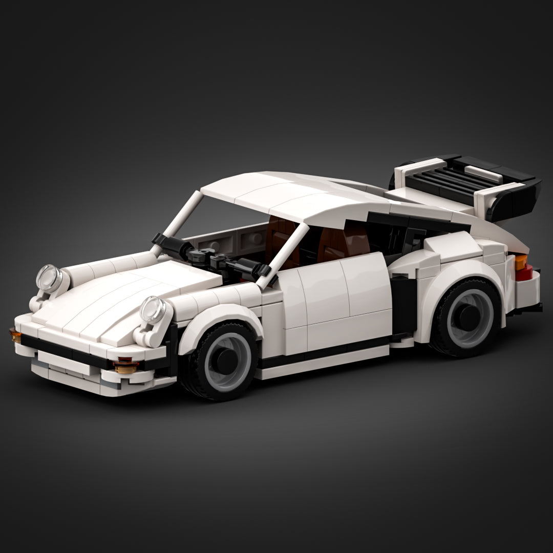 Inspired by Porsche 930 Turbo - White (Kit)