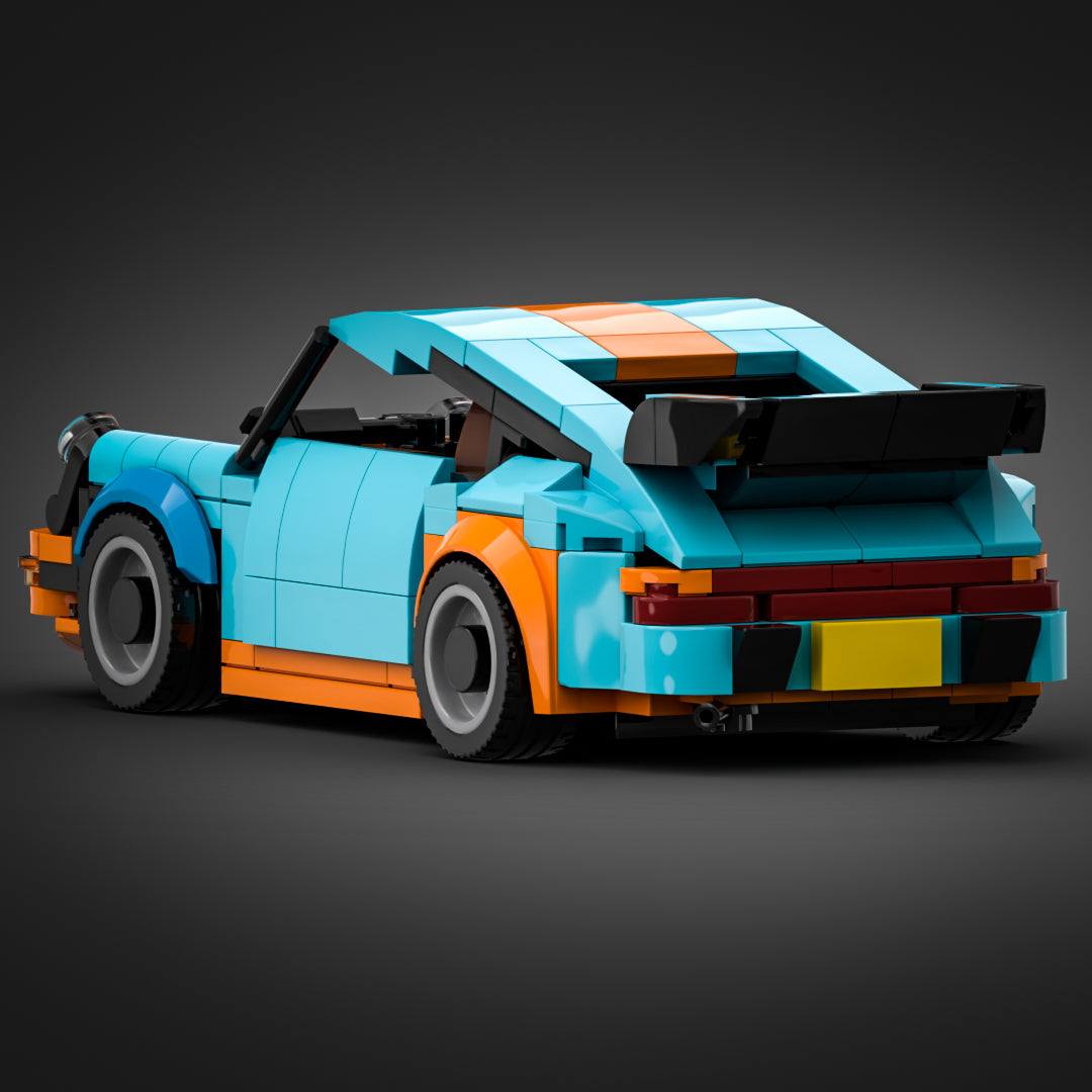 Inspired by Porsche 930 Turbo - Gulf (Kit)