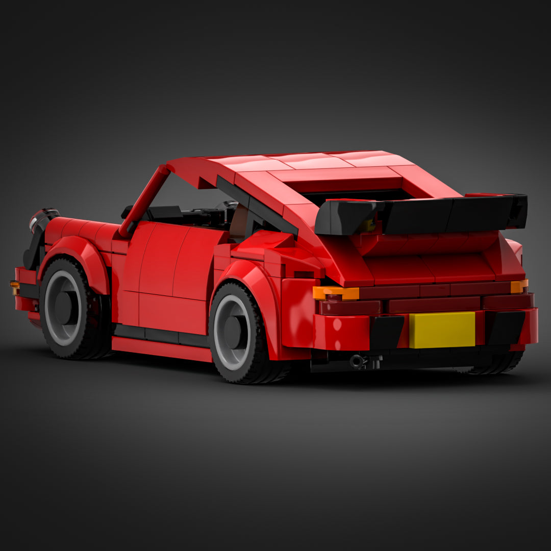 Inspired by Porsche 930 Turbo - Red (Kit)