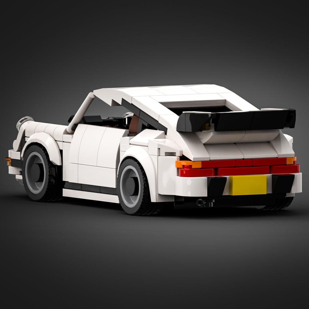 Inspired by Porsche 930 Turbo - White (Kit)