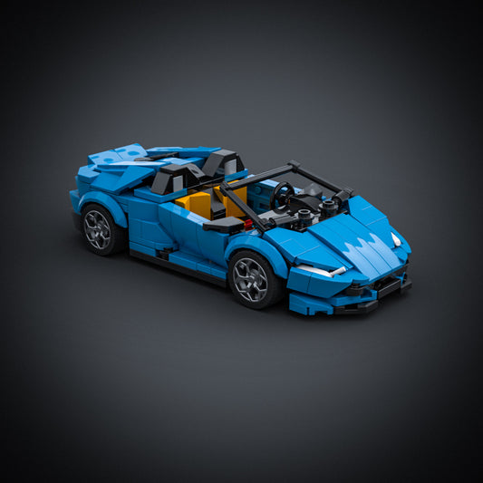 Inspired by Lamborghini Huracan EVO Spyder - GoBricks LIMITED KIT
