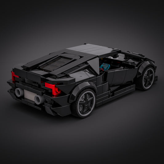 Inspired by Lamborghini Huracán EVO - Black (instructions)