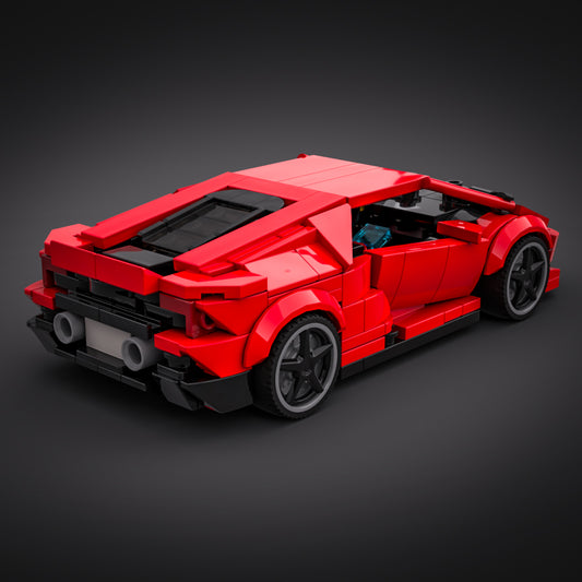 Inspired by Lamborghini Huracán EVO - Red (instructions)