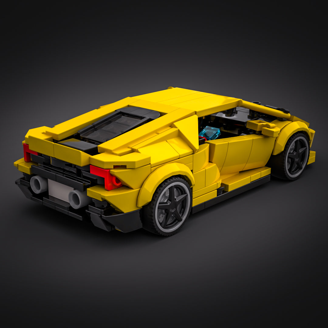 Inspired by Lamborghini Huracán EVO - Yellow (instructions)