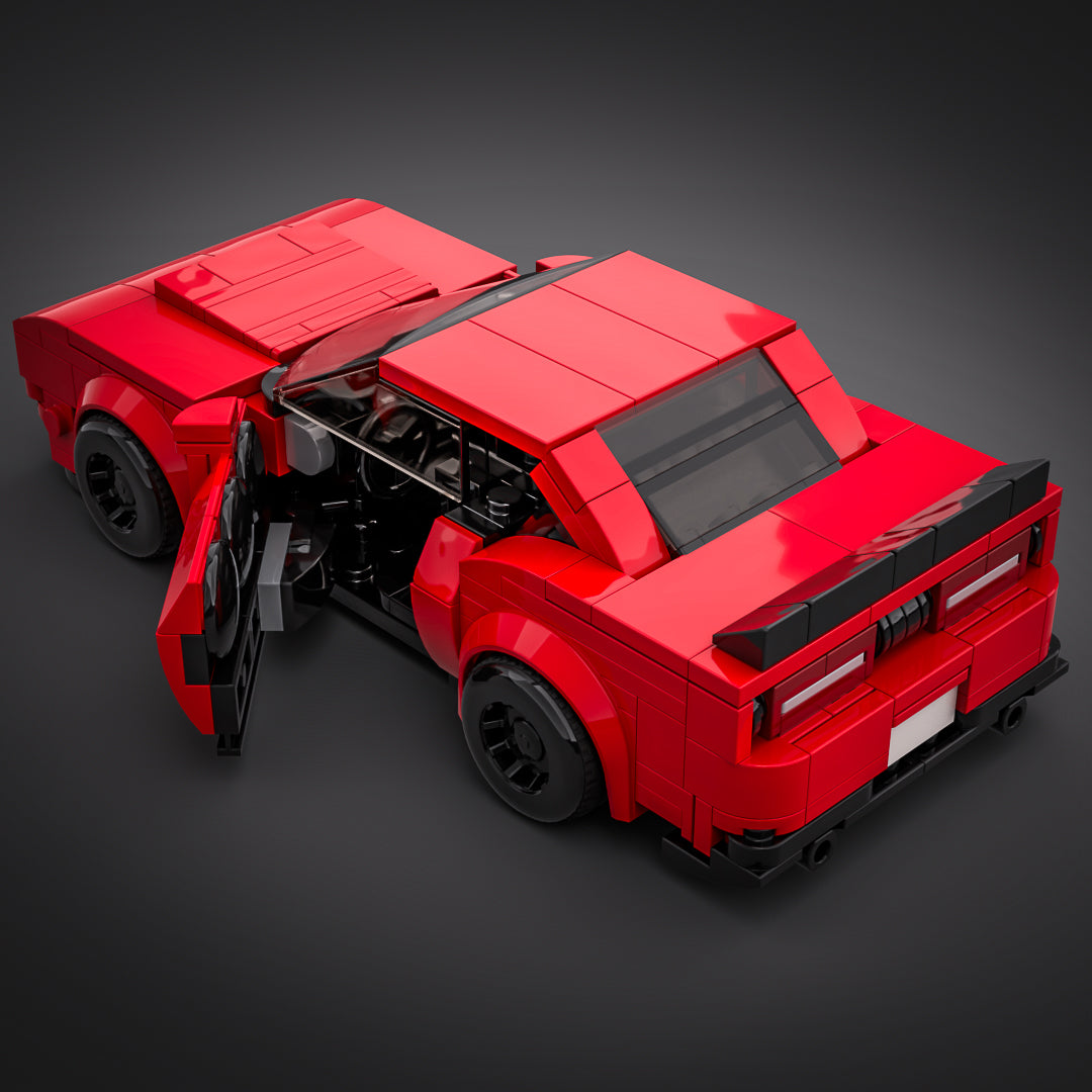 Inspired by Dodge Challenger - Red (instructions)