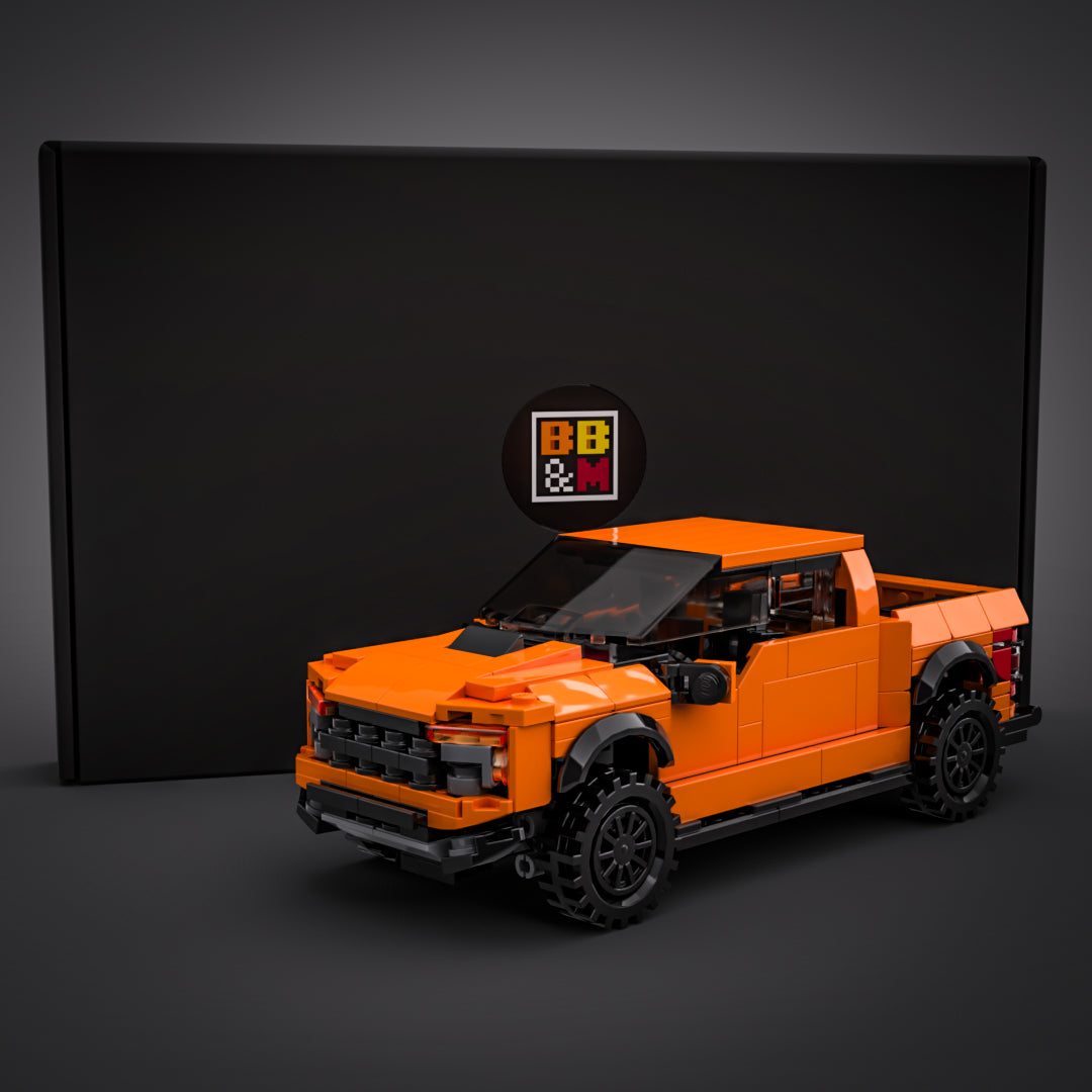 Inspired by Ford F-150 Raptor - Orange (Kit)