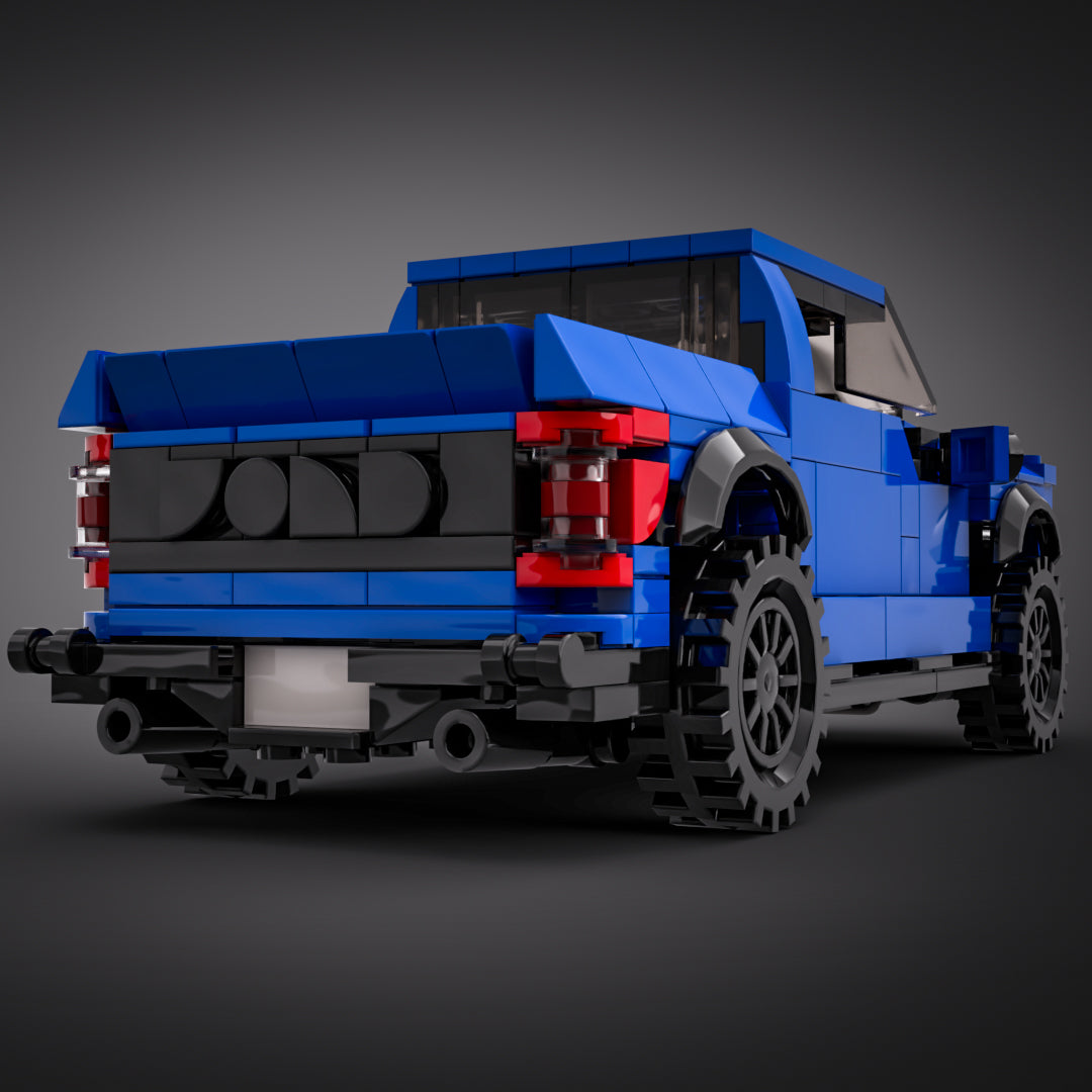 Inspired by Ford F-150 Raptor - Blue (instructions)