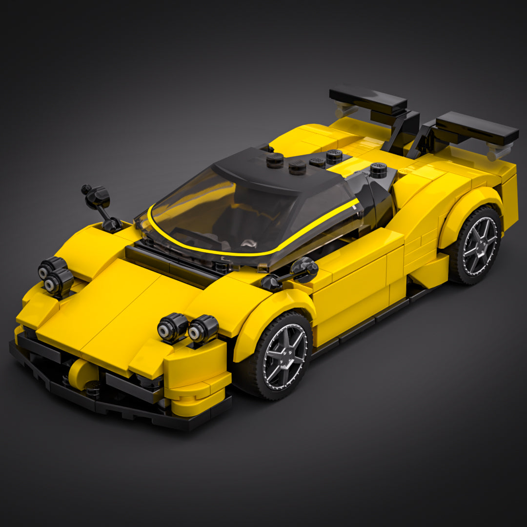 Inspired by Pagani Zonda - Yellow (instructions)