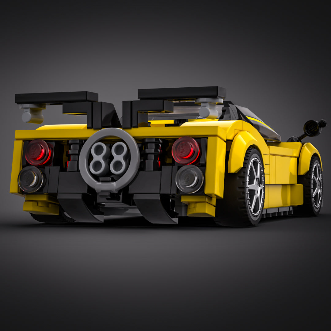 Inspired by Pagani Zonda - Yellow (instructions)