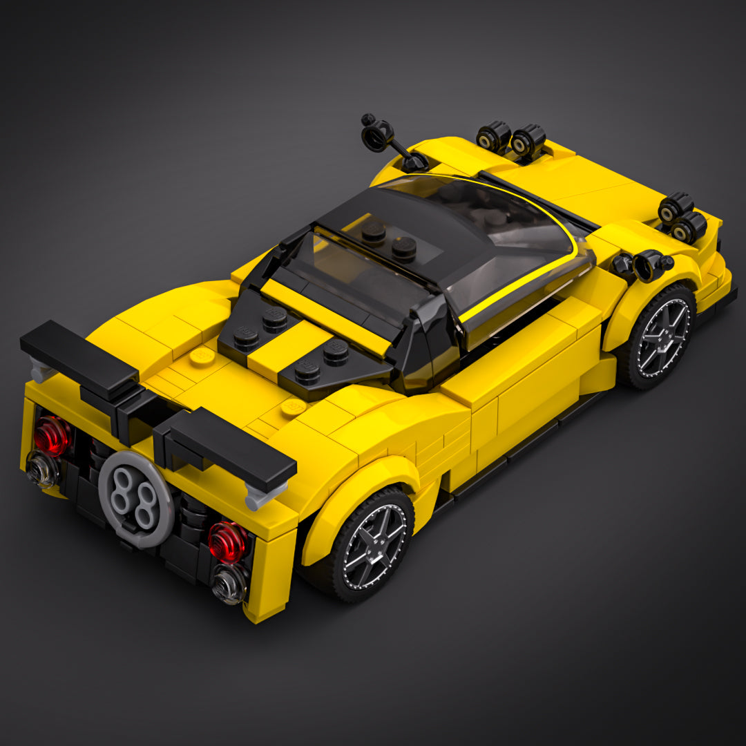 Inspired by Pagani Zonda - Yellow (instructions)