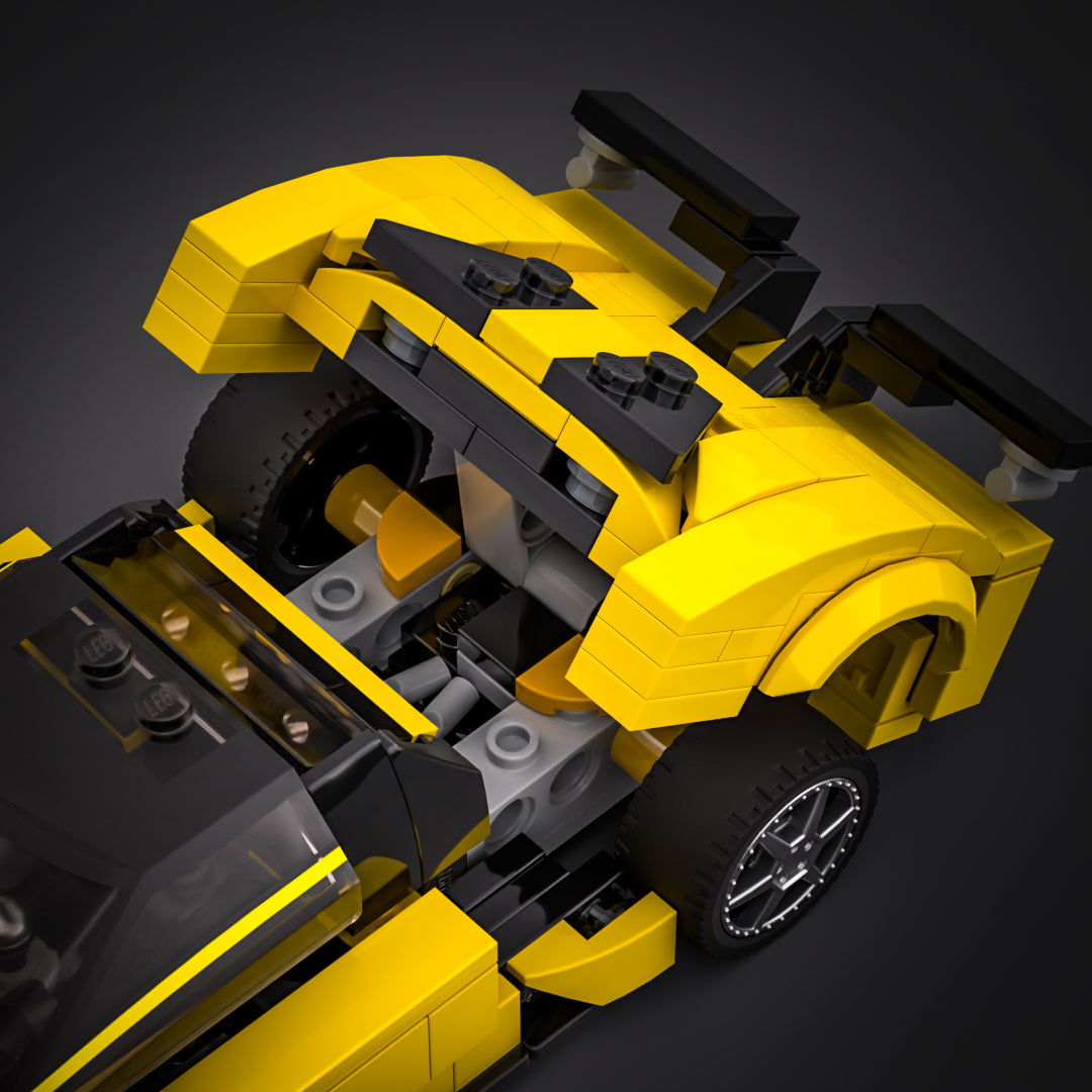 Inspired by Pagani Zonda - Yellow (instructions)