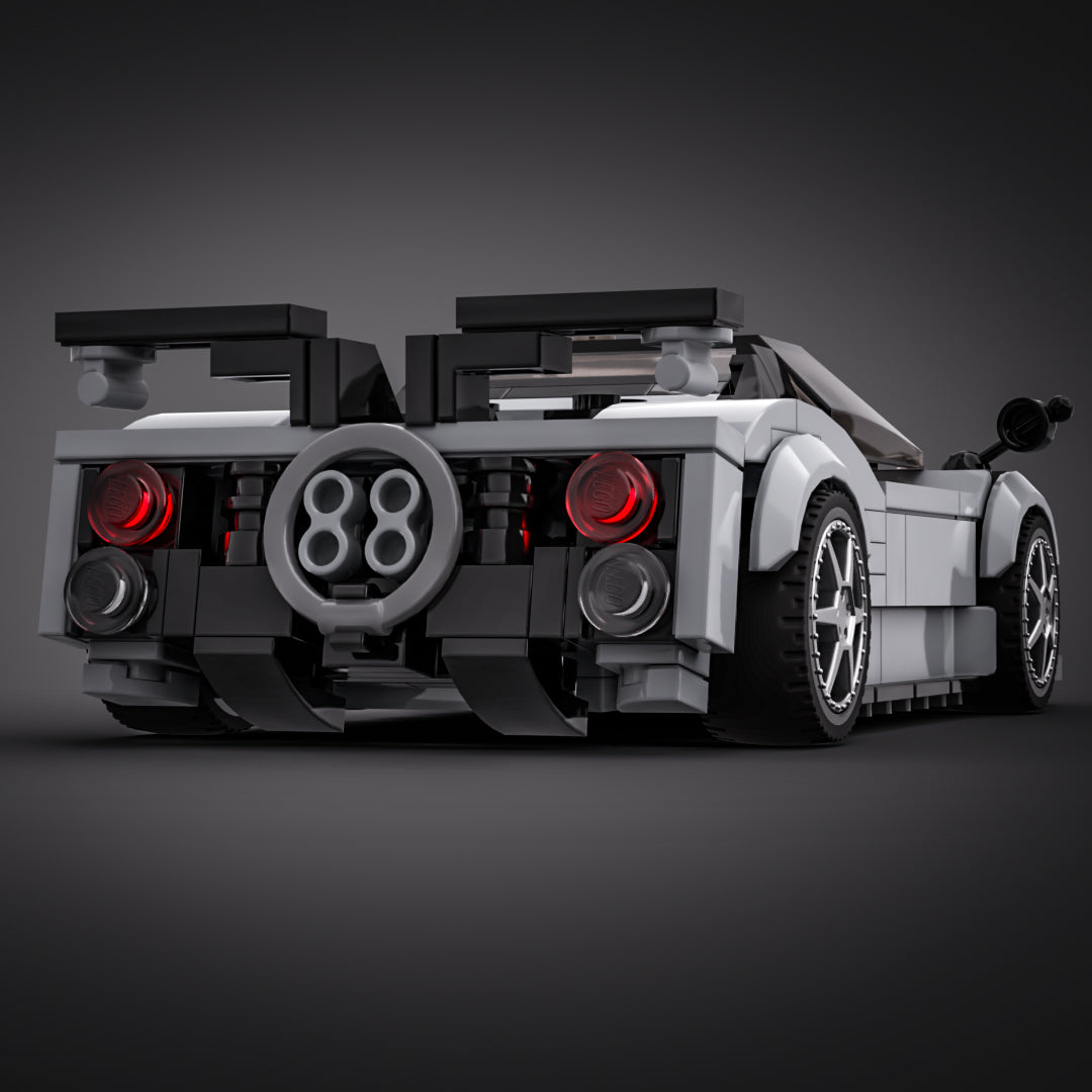 Inspired by Pagani Zonda - Light Grey (instructions)