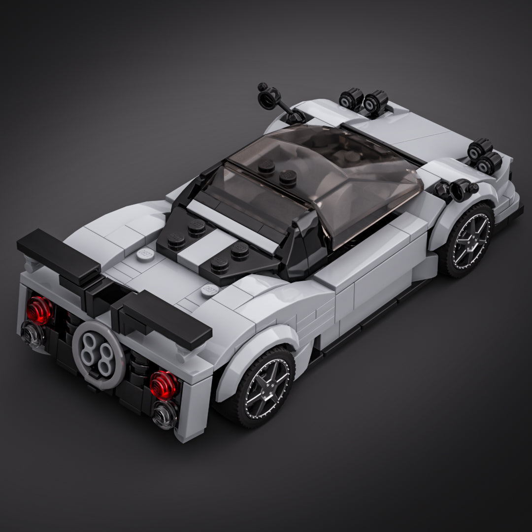 Inspired by Pagani Zonda - Light Grey (instructions)