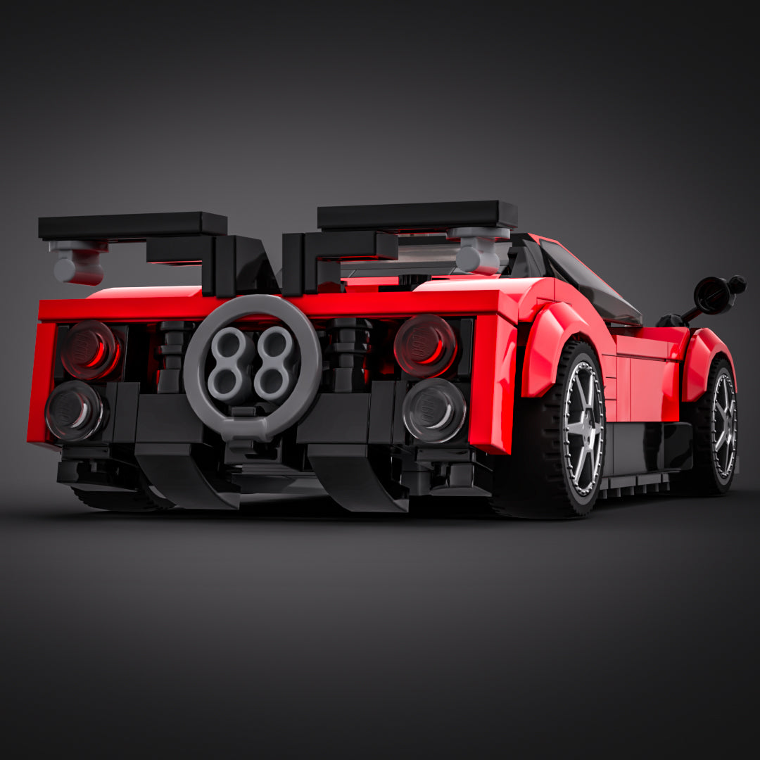 Inspired by Pagani Zonda - Red (instructions)