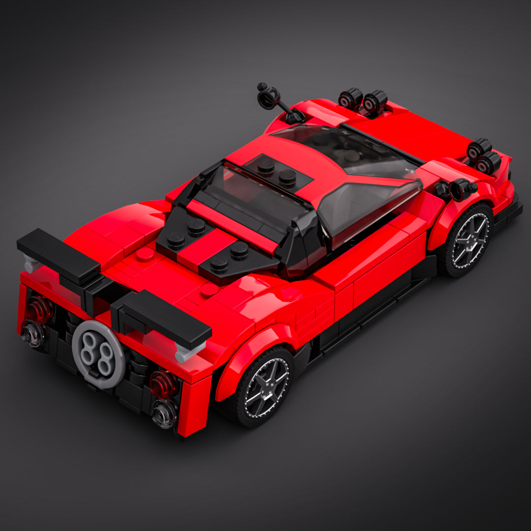 Inspired by Pagani Zonda - Red (instructions)