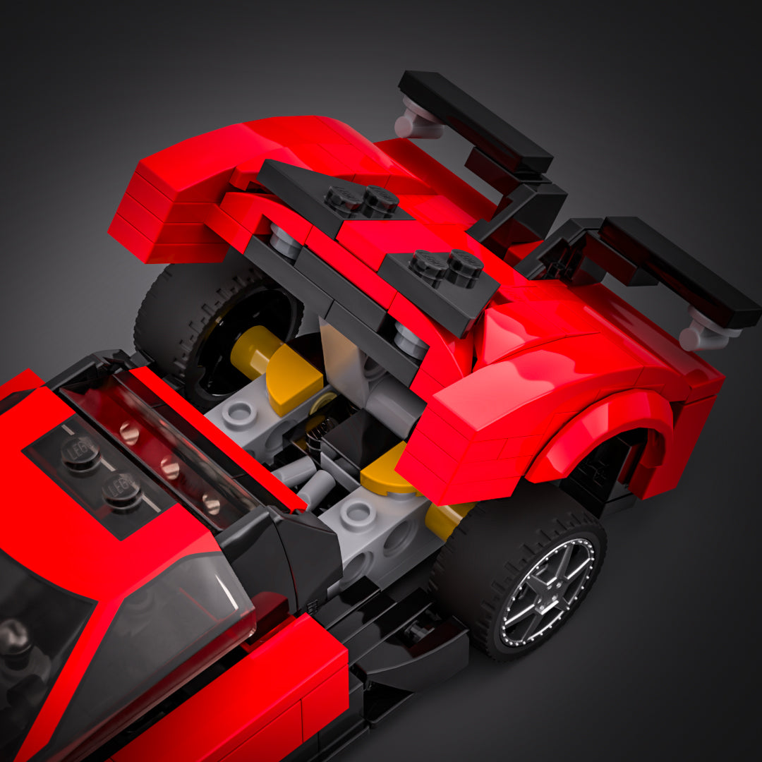 Inspired by Pagani Zonda - Red (instructions)