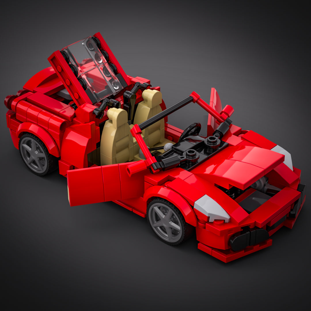 Inspired by Ferrari F430 - Red (instructions)