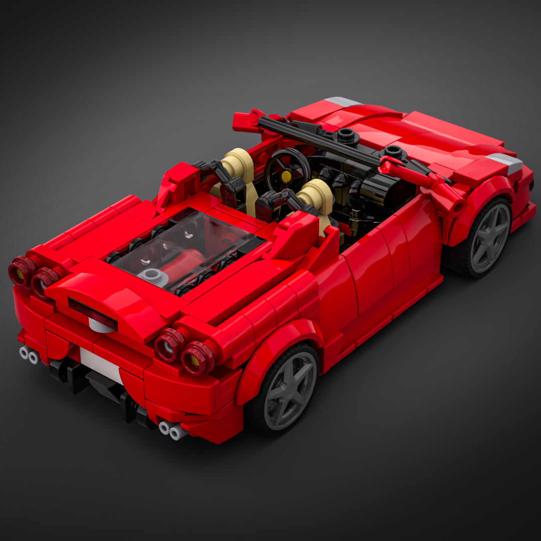 Inspired by Ferrari F430 - Red (instructions)