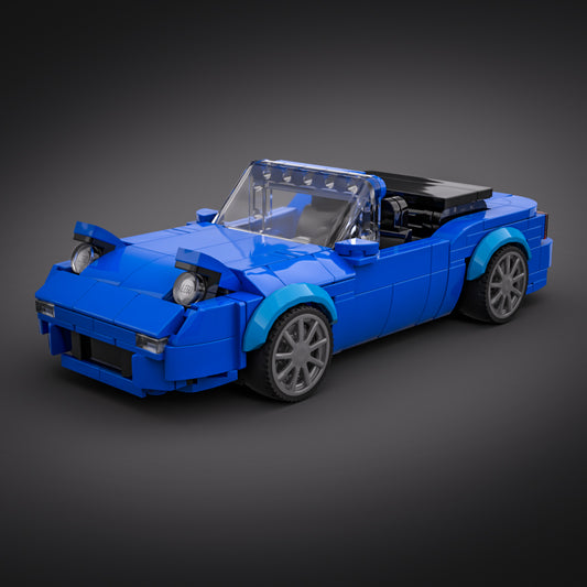 Inspired by Mazda Miata NA - Blue (instructions)