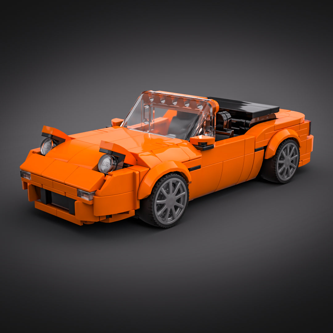 Inspired by Mazda Miata NA - Orange (instructions)