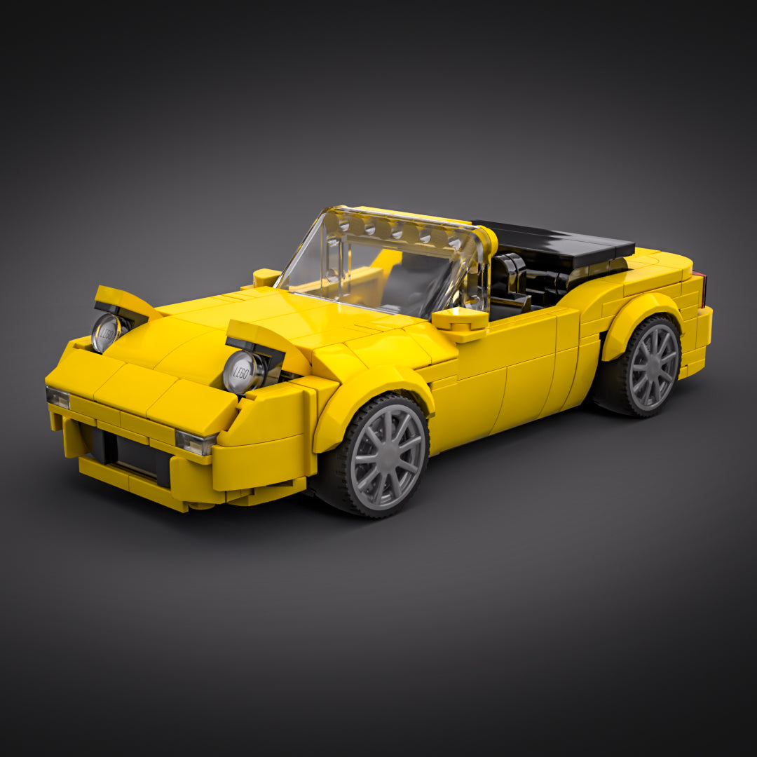 Inspired by Mazda Miata NA - Yellow (instructions)