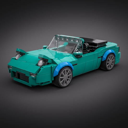 Inspired by Mazda Miata NA - Dark Turquoise (instructions)