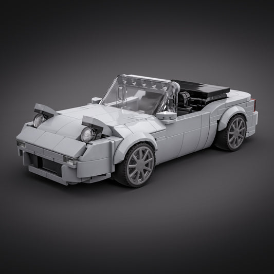 Inspired by Mazda Miata NA - Light Grey (instructions)