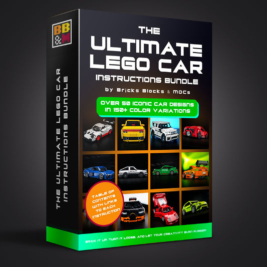 The Ultimate LEGO Car Instructions Bundle 3.0