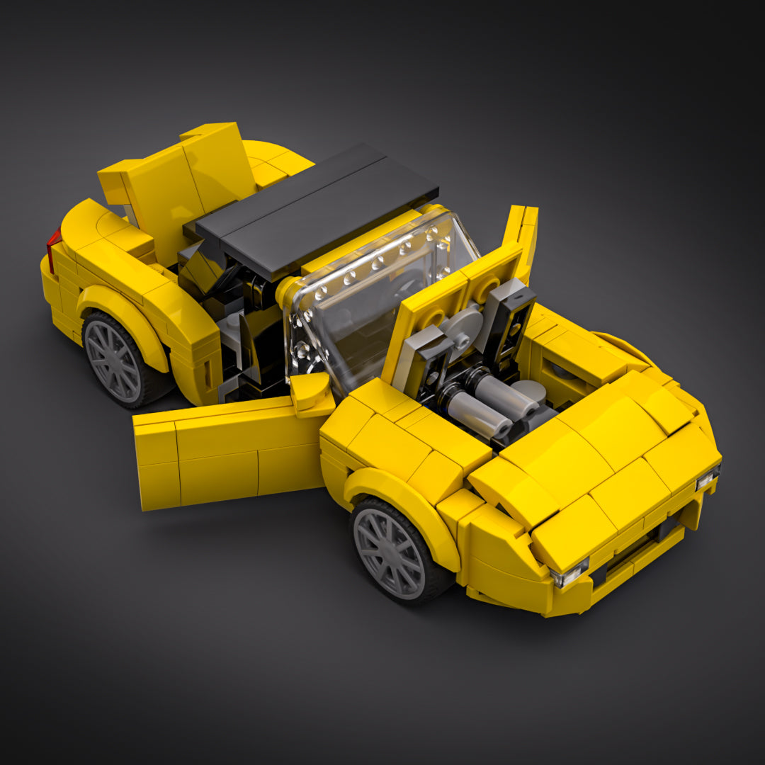 Inspired by Mazda Miata NA - Yellow (instructions)