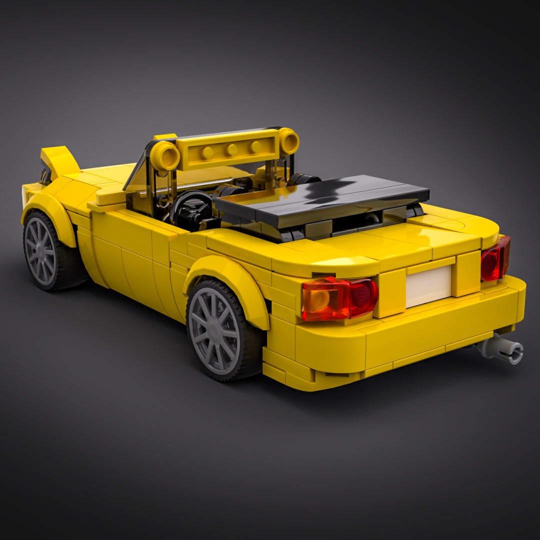 Inspired by Mazda Miata NA - Yellow (instructions)